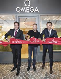 Sergio Garcia officially opens the new OMEGA .